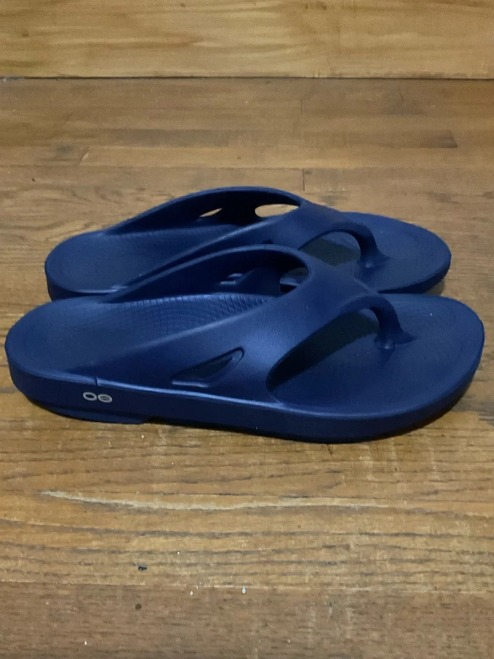 Oofos Blue Recovery Thong Sandals/Flip Flops. In Very Good Condition. Men’s 13. - Picture 5 of 9